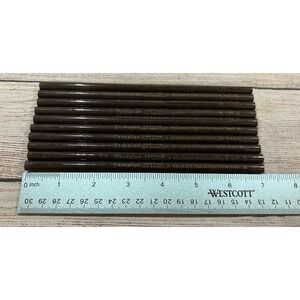 Lot of 10 VTG Reliance Pencil Templar Copying Ink 645M Pencils Unsharpen TubH2